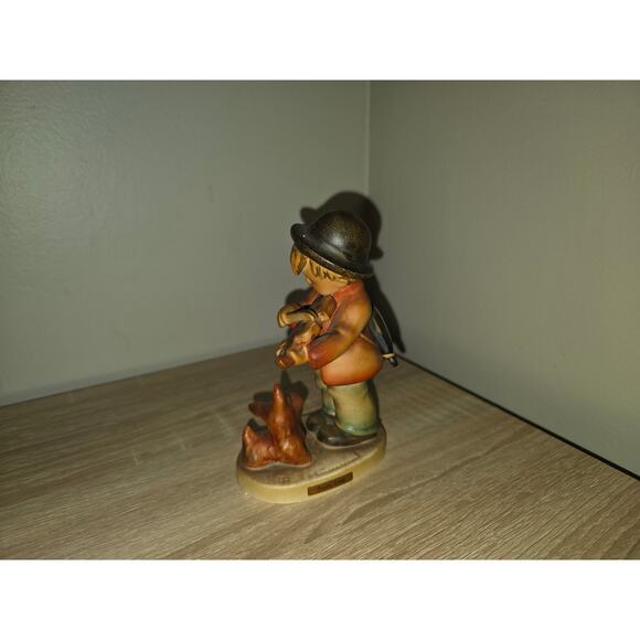 Rare Goebel Hummel 5.25” Figurine #1 Puppy Love Good Condition TMK 3 - Picture 4 of 6